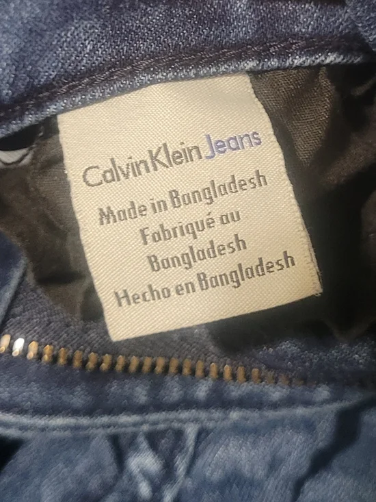 Calvin Klein Women's Medium Blue Slim Boyfriend Jeans Size 4 - Picture 5 of 5